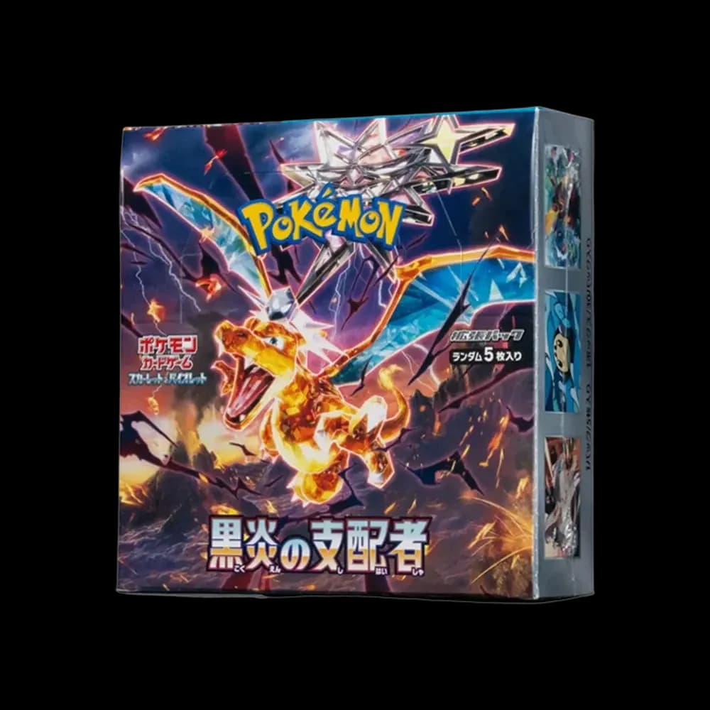 ポケモンカードゲーム スカーレット&バイオレット 拡張パック 「黒炎の支配者」 ボックス