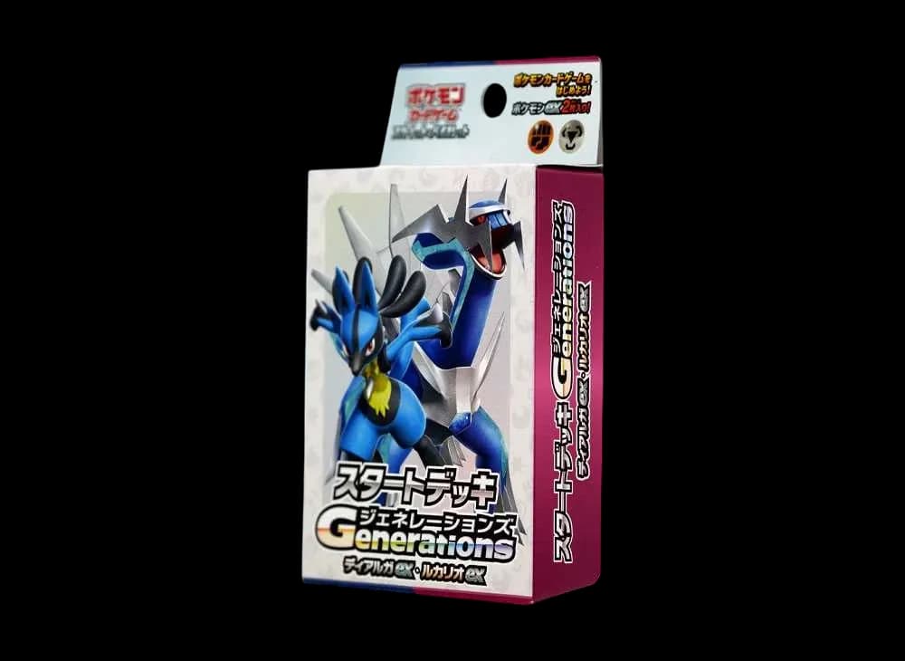 ポケモンカードゲーム スカーレット&バイオレット スタートデッキ Generations「ディアルガex・ルカリオex」