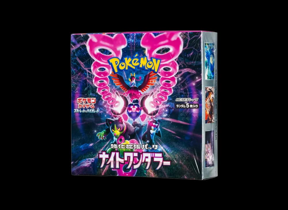 ポケモンカードゲーム スカーレット&バイオレット 強化拡張パック 「ナイトワンダラー」 ボックス