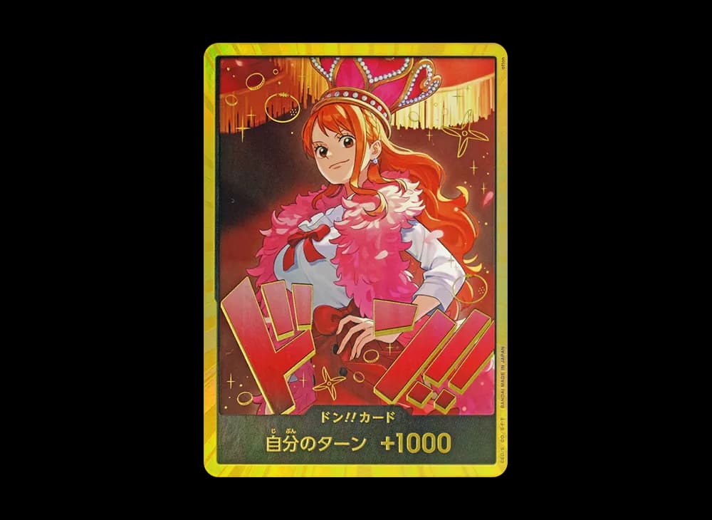 ドン!!カード : ナミ スーパーパラレル (エクストラブースター「ワンピース ヒロインズエディション」)