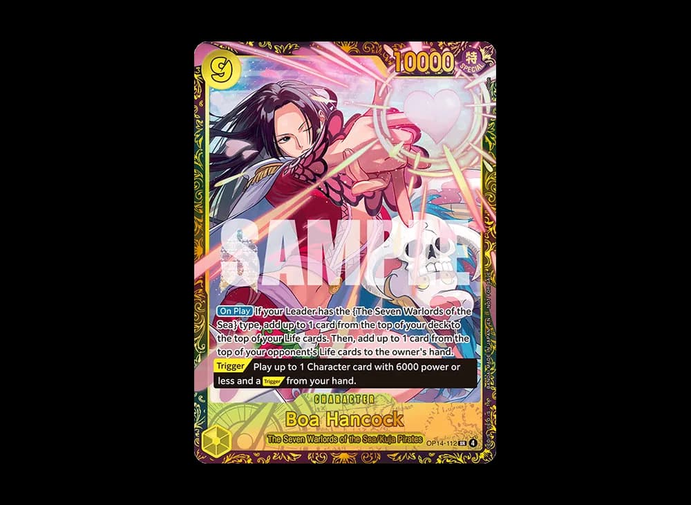 ボア・ハンコック SR :トップ64 [OP14-112]【英語版】(プロモーションカード「チャンピオンシップ 26-27 リージョナルズ シーズン1」)
