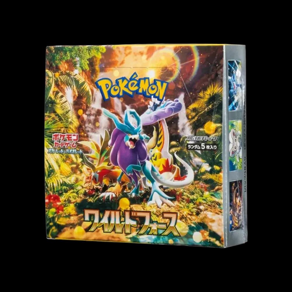 ポケモンカードゲーム スカーレット&バイオレット 拡張パック 「ワイルドフォース」 ボックス (ワイルド)