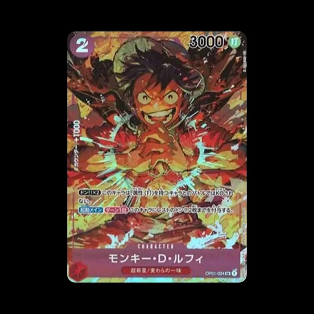 モンキー・D・ルフィ SR-P [OP01-024] (ブースターパック ロマンスドーン)