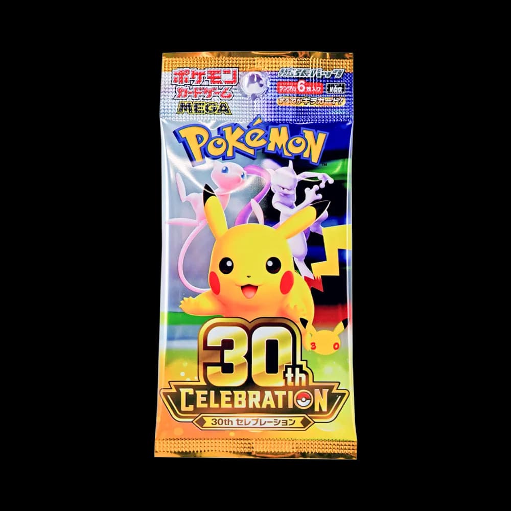 ポケモンカードゲームMEGA 拡張パック「30th CELEBRATION」パック