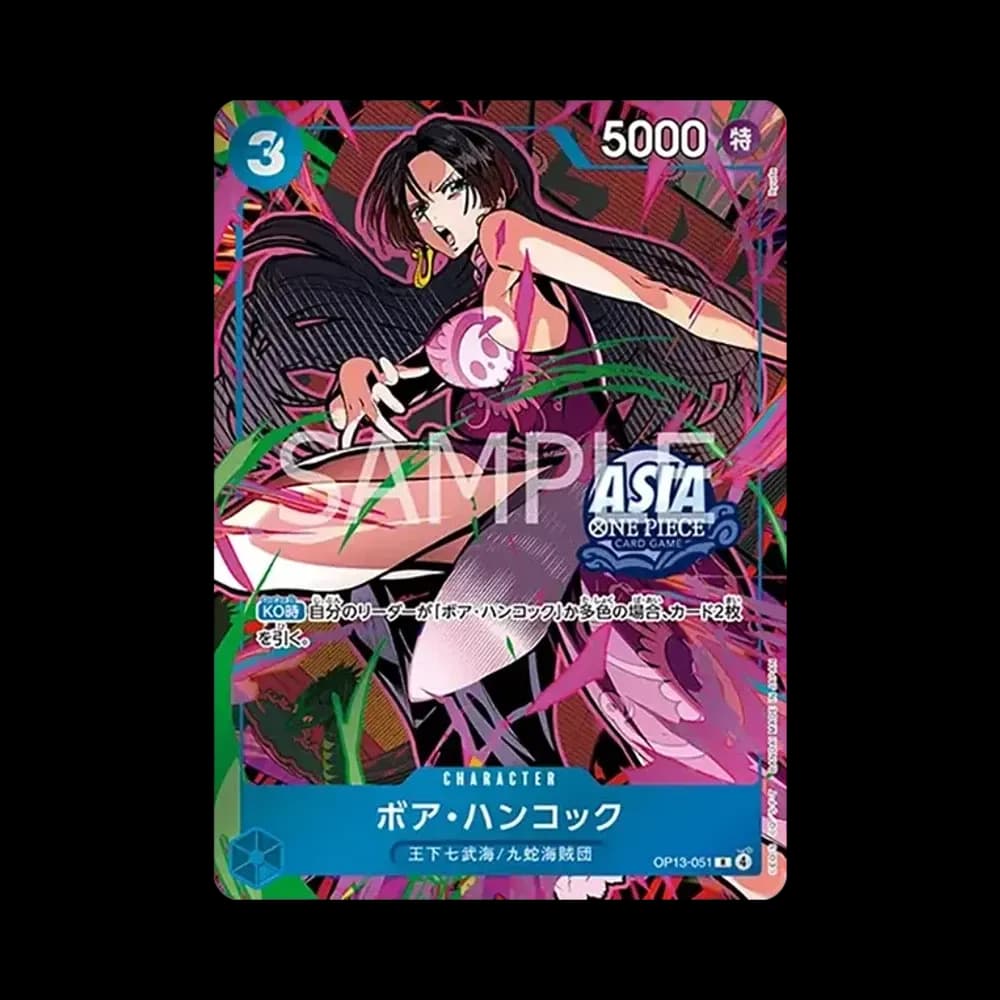 ボア・ハンコック R [OP13-051]【アジア版】(プロモーションカード「ミニティンパックセット vol.3」)