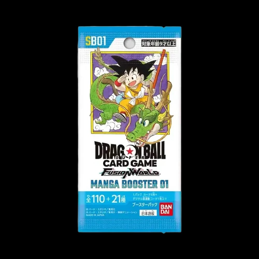 ドラゴンボールスーパーカードゲーム フュージョンワールド「MANGA BOOSTER 01」パック