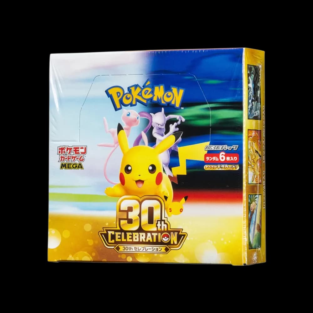 ポケモンカードゲームMEGA 拡張パック「30th CELEBRATION」ボックス
