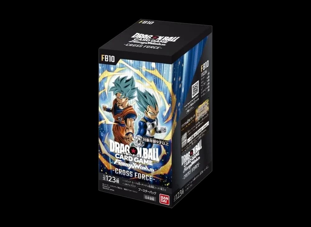 ドラゴンボールスーパーカードゲーム フュージョンワールド ブースターパック「クロスフォース」ボックス