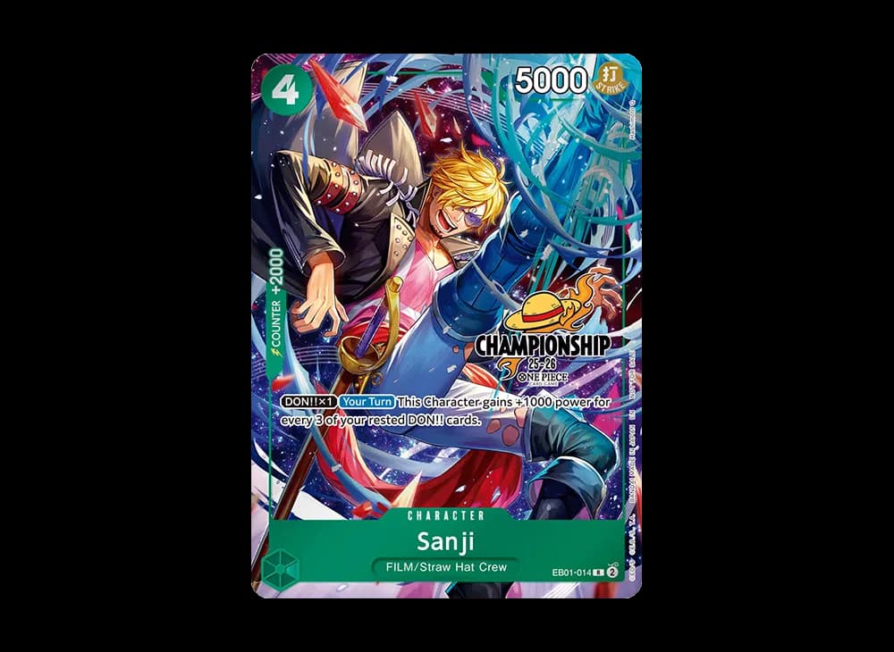 サンジ R [EB01-014]【英語版】(プロモーションカード「チャンピオンシップ 25-26 セレブレーションパック」)