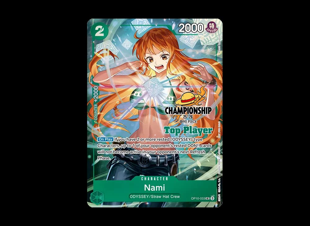 ナミ UC [OP10-033]【英語版】(プロモーションカード「チャンピオンシップ 25-26 トッププレイヤーパック」)