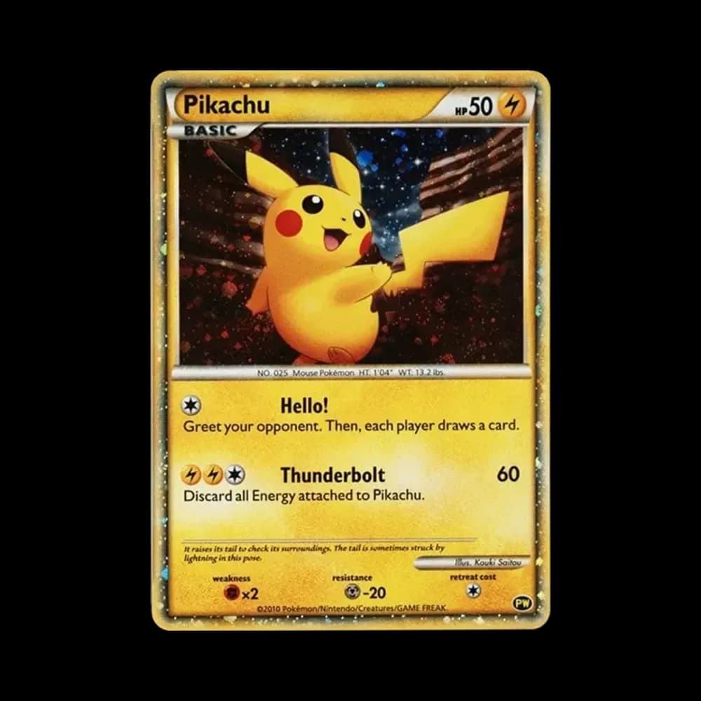 ピカチュウ アメリカ [PW](ポケモンカード LEGEND「ピカチュウ ワールド」)