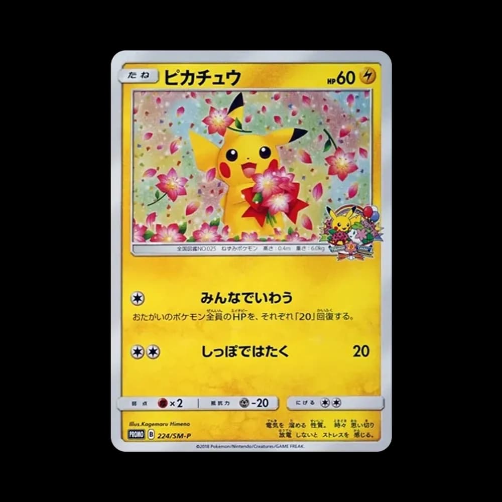 ピカチュウ: プロモ[SM-P 224](プロモーションカード「SM-P」)