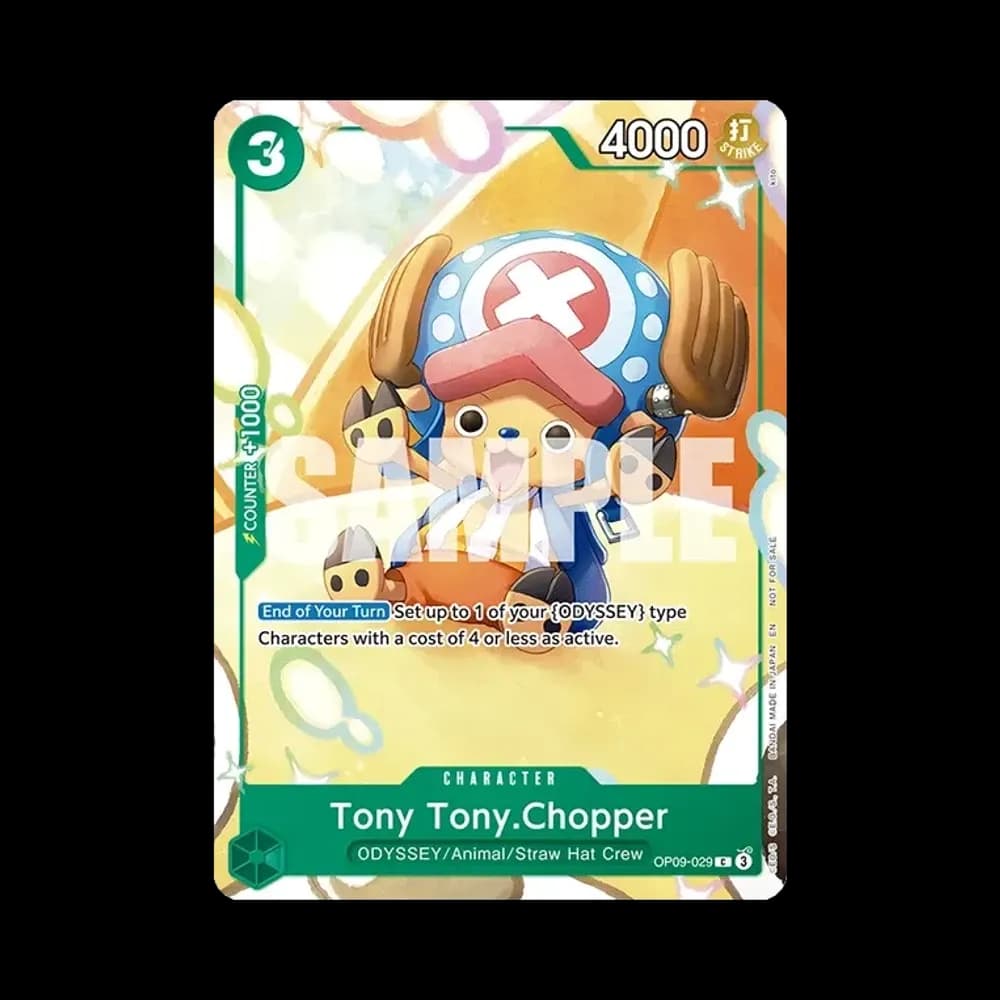 トニートニー・チョッパー C [OP09-029]【英語版】(プロモーションカード「ワンピースデー ダラス カードゲームセレブレーション」)