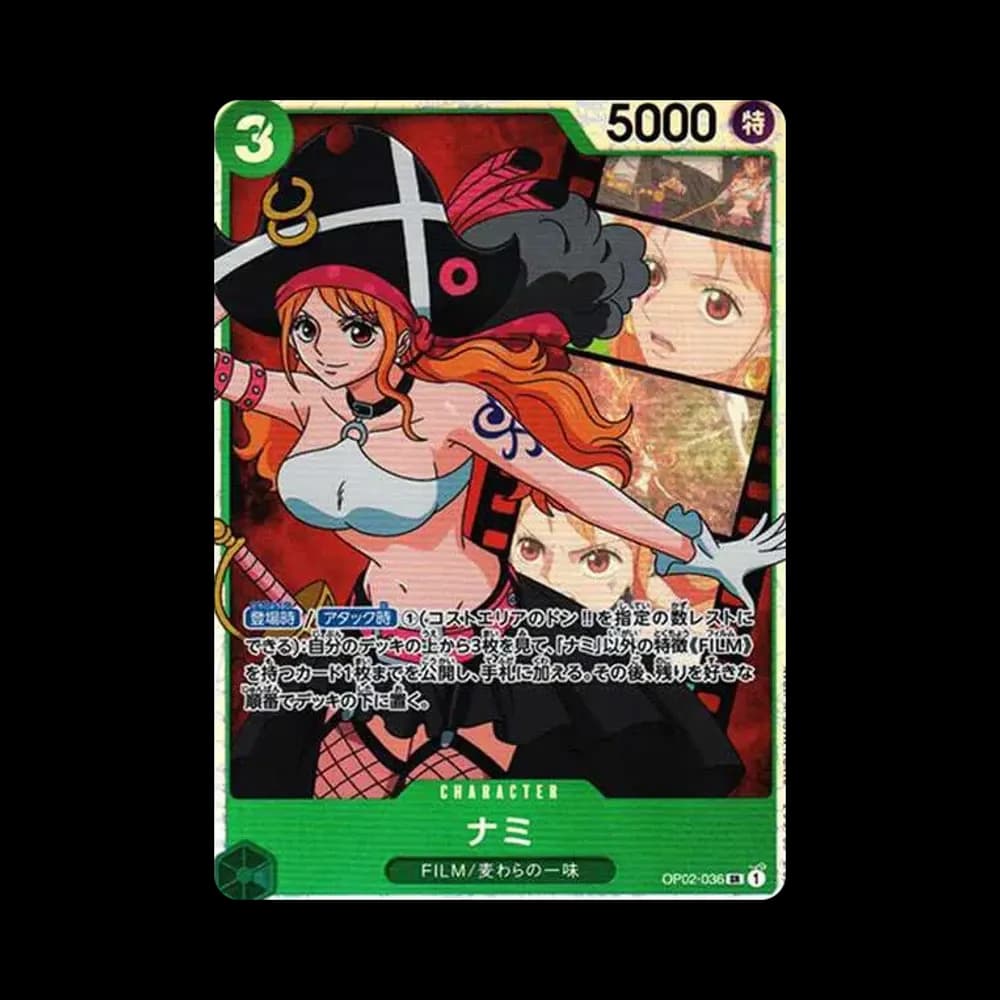 ナミ SR [OP02-036] (ブースターパック頂上決戦)