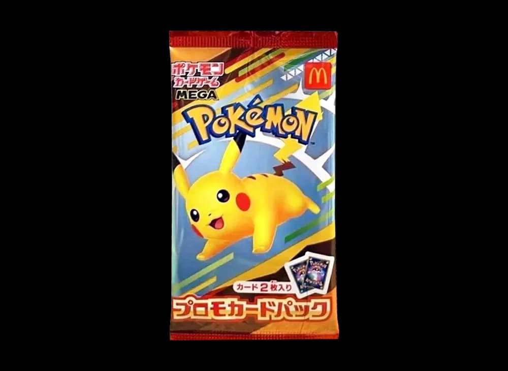 ポケモンカードゲームMEGA マクドナルド ハッピーセット2025 プロモカードパック