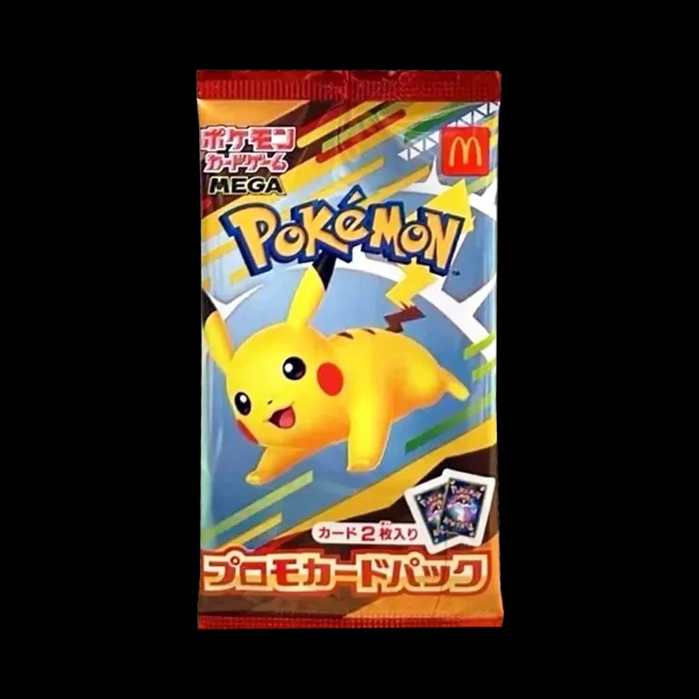 ポケモンカードゲームMEGA マクドナルド ハッピーセット2025 プロモカードパック
