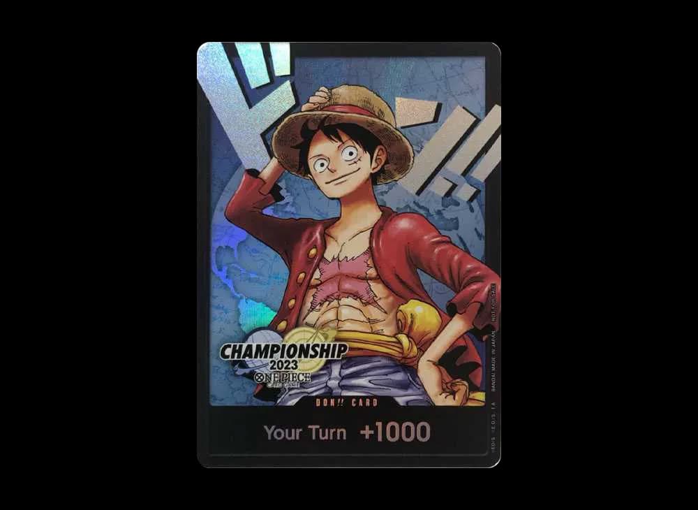 ドン!!カード : モンキー・D・ルフィ 【英語版】(チャンピオンシップ2023 ワールドファイナル記念品)