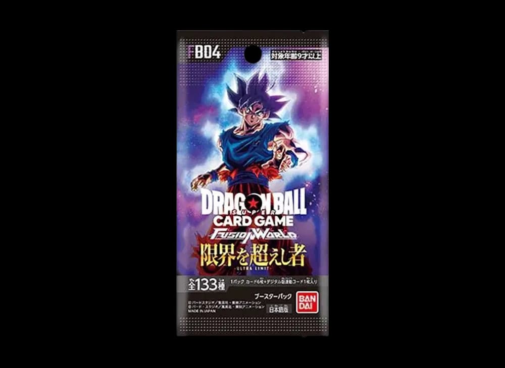 ドラゴンボールスーパーカードゲーム フュージョンワールド ブースターパック「限界を超えし者」パック