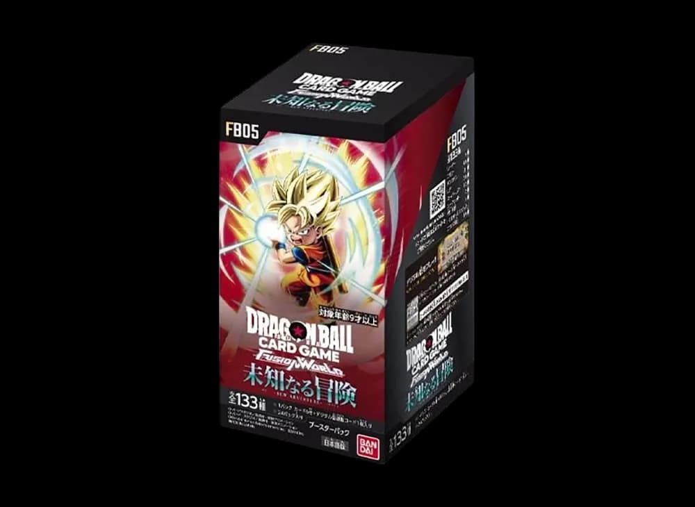 ドラゴンボールスーパーカードゲーム フュージョンワールド「ブースターパック 未知なる冒険」ボックス