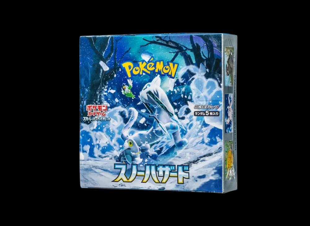 ポケモンカードゲーム スカーレット&バイオレット 拡張パック 「スノーハザード」 ボックス(スノーハザード&クレイバースト)