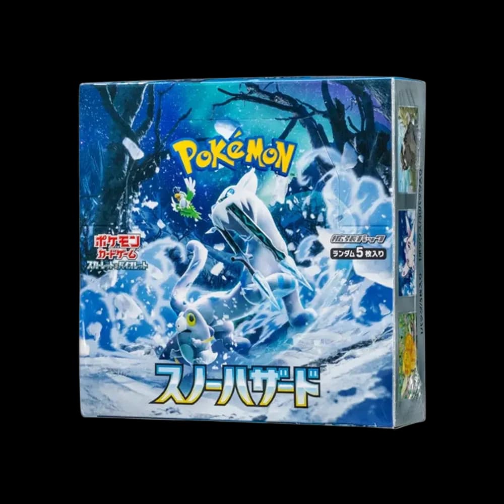 ポケモンカードゲーム スカーレット&バイオレット 拡張パック 「スノーハザード」 ボックス(スノーハザード&クレイバースト)