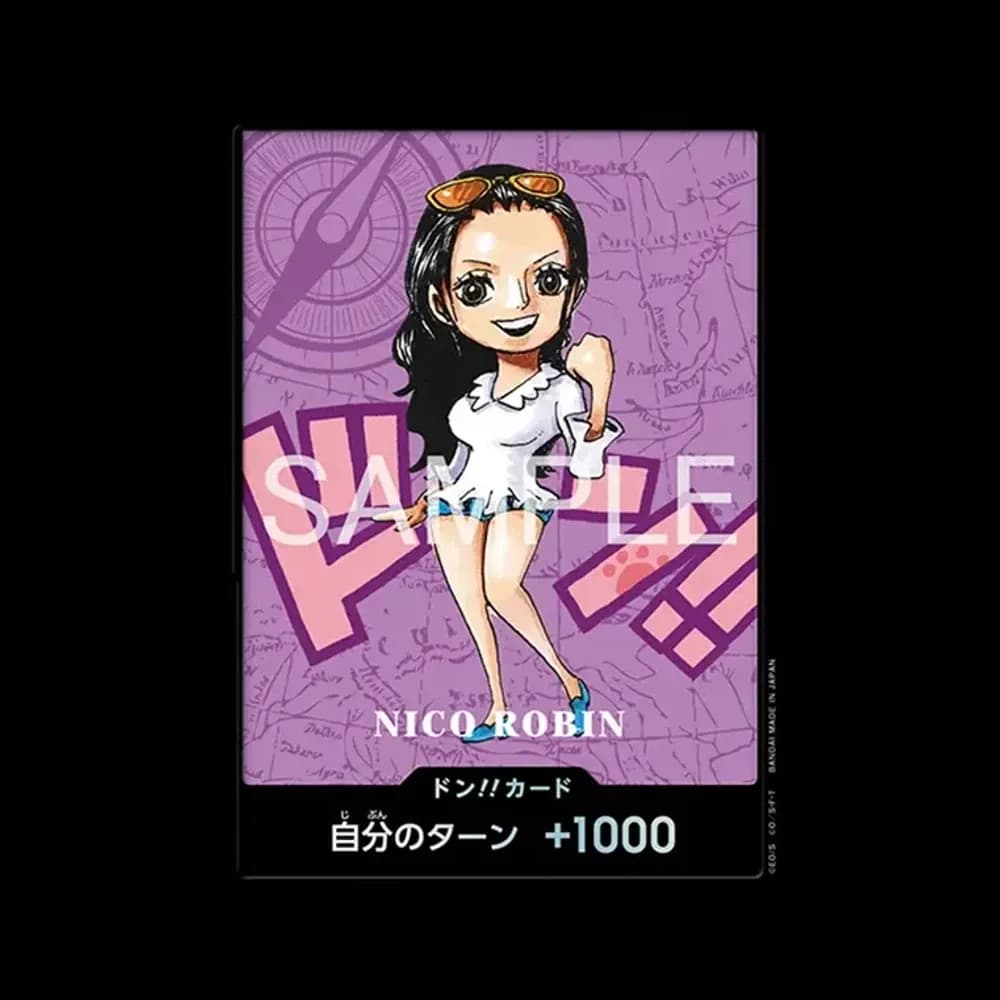 ドン!!カード : ニコ・ロビン (プレミアムカードコレクション「熊本県スペシャル」)