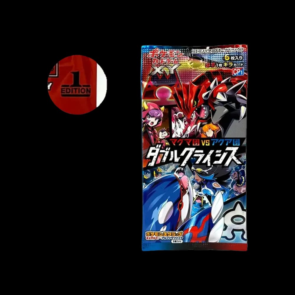 ポケモンカードゲーム XY コンセプトパック マグマ団VSアクア団 ダブルクライシス 1ED パック