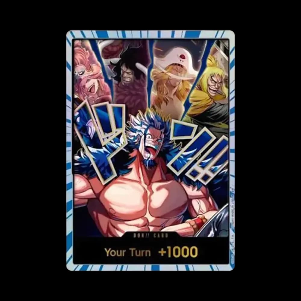 ドン!!カード :金文字 (ロックス海賊団)(ブースターパック「世界最強の戦士」)