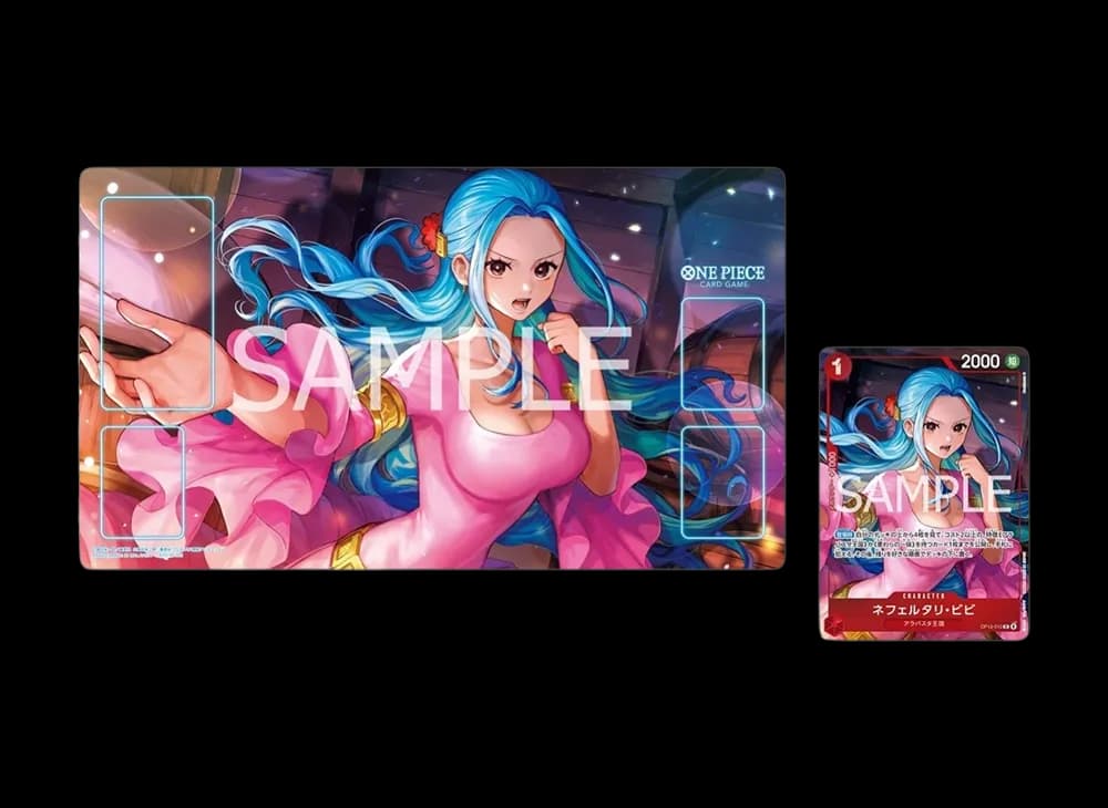 ONE PIECE Card Game Official Playmat Nefeltari Vivi