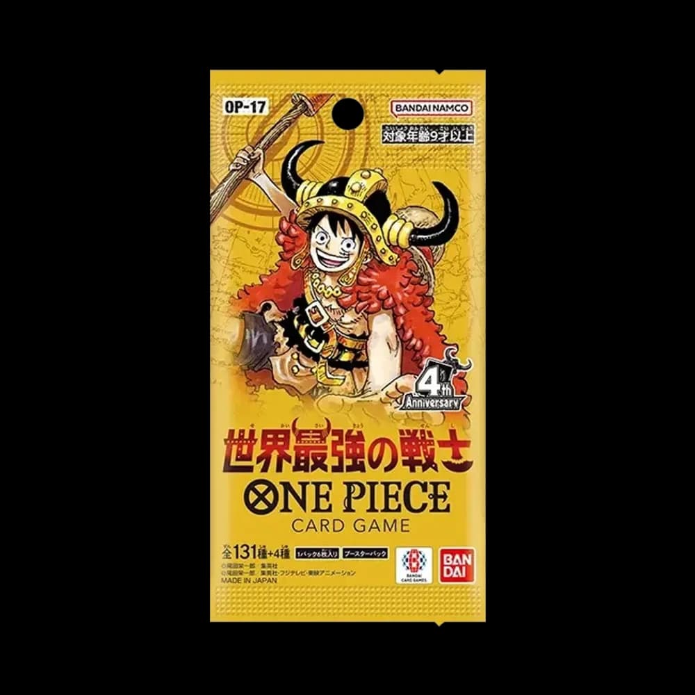ワンピースカードゲーム ブースターパック「世界最強の戦士」パック