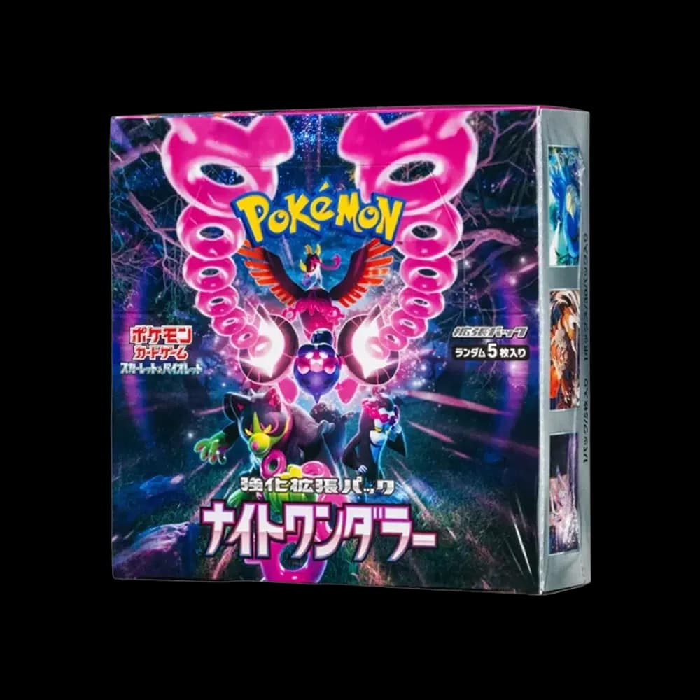 ポケモンカードゲーム スカーレット&バイオレット 強化拡張パック 「ナイトワンダラー」 ボックス