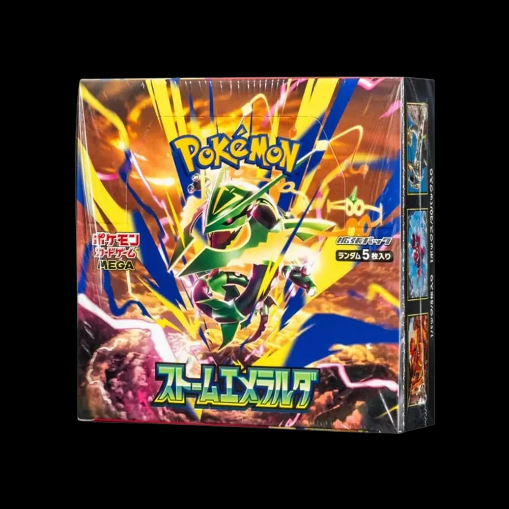 ポケモンカードゲームMEGA 拡張パック「ストームエメラルダ」ボックス